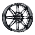 Picture of Weld Cheyenne W132 Series 20x10 - 8x170 BP - -18 Offset - 4-75 BS - 125-1 Bore - Gloss Black MIL