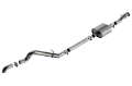 Picture of Borla 21-22 Ford Bronco 2-3L 2DR-4DR T-304 Stainless Steel Cat-Back Touring Exhaust - Brushed