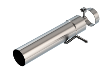 Picture of Borla 20-22 Chevrolet-GMC Silverado-Sierra 6-6L T-304 Stainless Steel Extension Pipe - Brushed