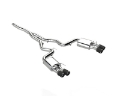 Picture of MBRP 18-22 Ford Mustang 2-3L Ecoboost 3in Cat-Back Exhaust w- Quad Carbon Fiber SS Tips - T304