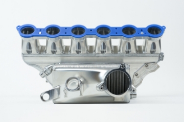 Picture of CSF BMW M2-M3-M4 S58 Comp & Non-Comp G8X Charge-Air Cooler Manifold - Thermal Dispersion Black