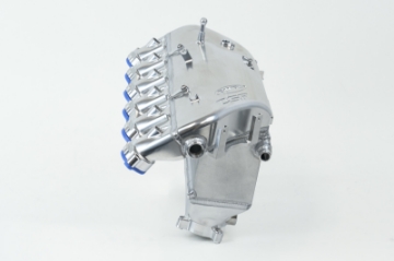 Picture of CSF BMW M2-M3-M4 S58 Comp & Non-Comp G8X Charge-Air Cooler Manifold - Thermal Dispersion Black