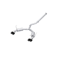 Picture of MBRP 2022+ Subaru WRX 3in Cat-Back Dual Split Rear Quad Carbon Fiber Tips Street Profile Exhaust