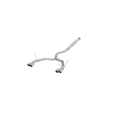 Picture of MBRP 2022+ Subaru WRX 3in Cat-Back Dual Split Rear Quad Tips Race Profile Exhaust