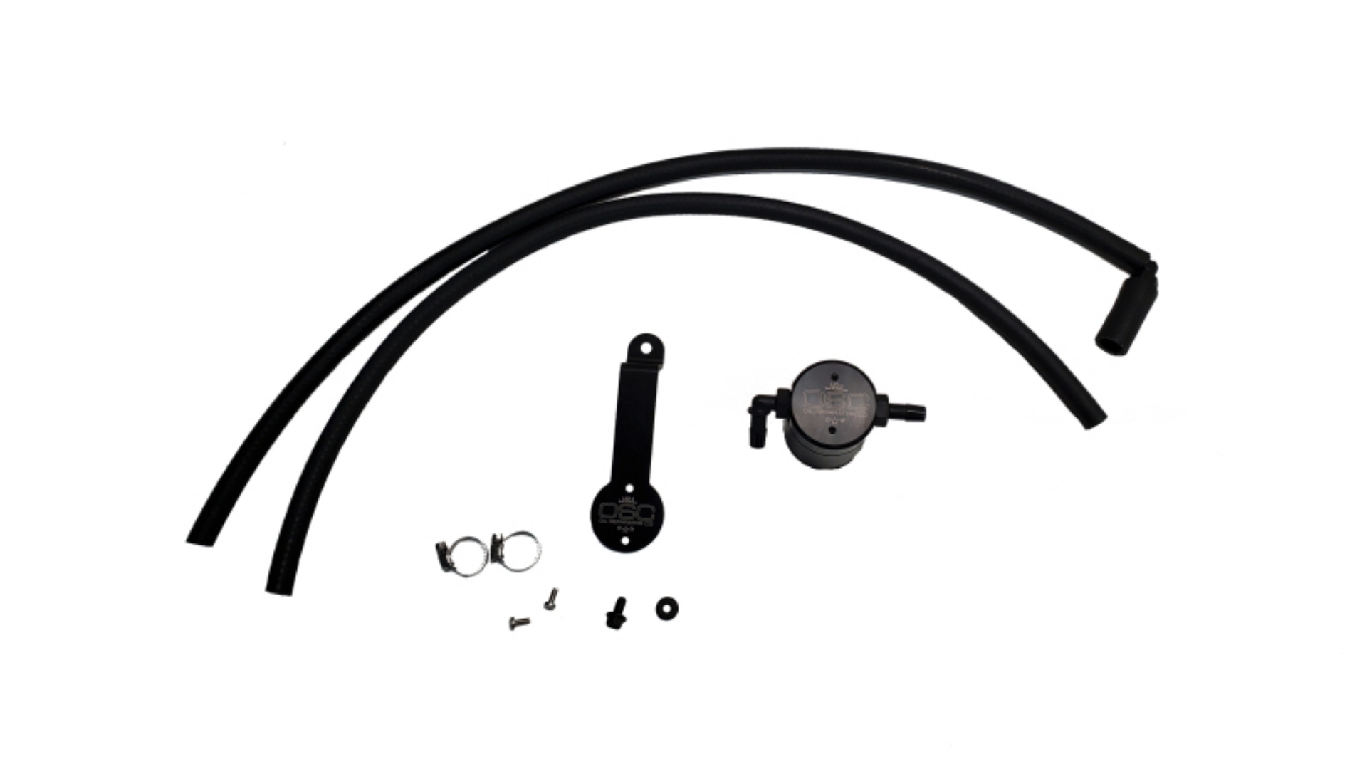Picture of J&L 18-24 Toyota Camry 3-5L V6 Oil Separator 3-0 Passenger Side - Black Anodized