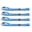 Picture of Borne Off-Road Heavy-Duty Ratchet Tie-Down Kit 4-Pack - Blue