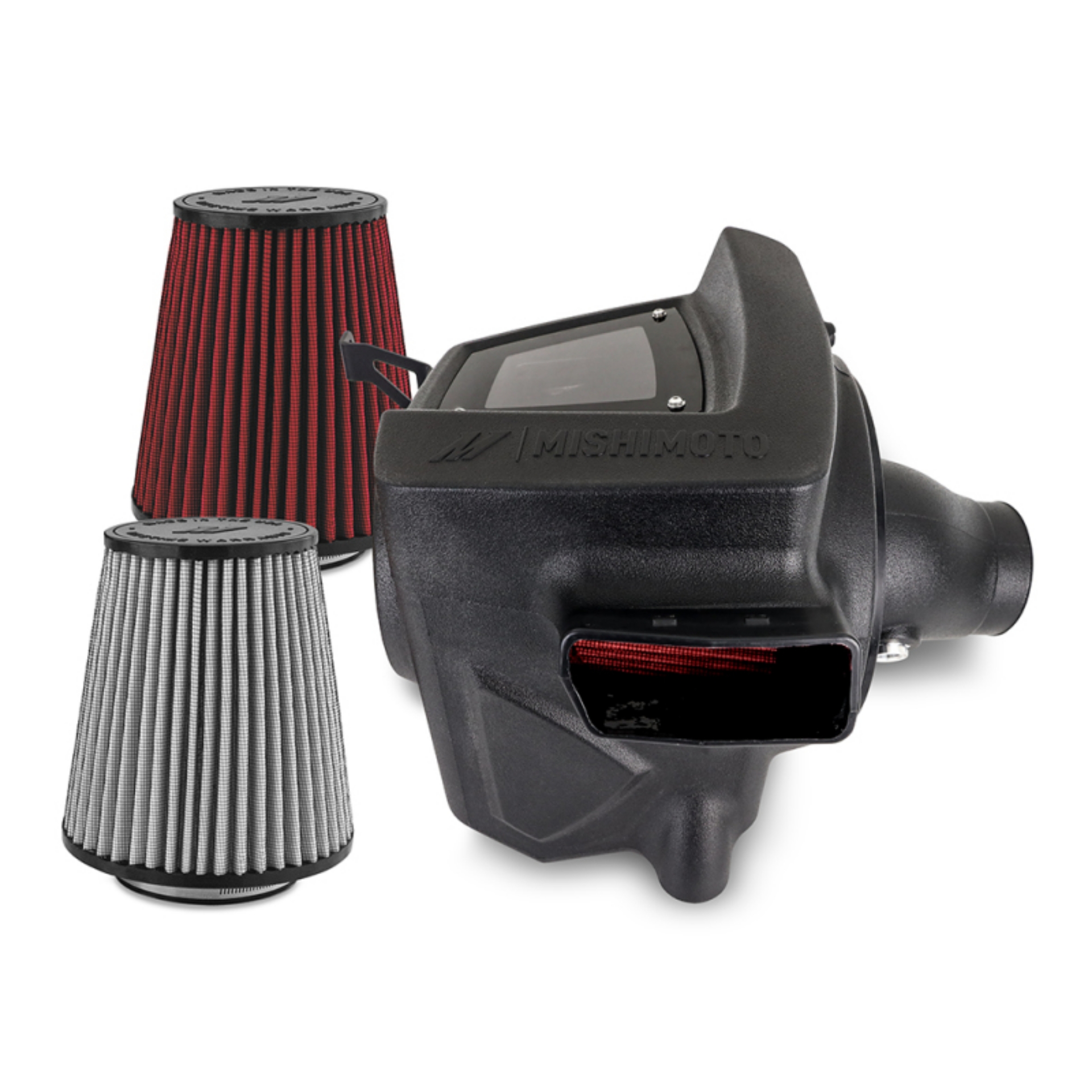 Picture of Mishimoto 2021+ Ford Bronco 2-3L Performance Air Intake w- Dry Washable Filter