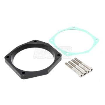 Picture of VMP Performance 105mm Throttle Body Adapter Plate Kit - Black Anodized