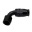 Picture of DeatschWerks 10AN Female Swivel 90-Degree Hose End PTFE Incl Olive Insert - Anodized Matte Black