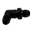Picture of DeatschWerks 8AN Male Flare to 8AN Male Flare Bulkhead Adapter 90-Degree - Anodized Matte Black