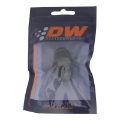Picture of DeatschWerks 10AN Male Flare to 8AN Male Flare Reducer Straight - Anodized Matte Black