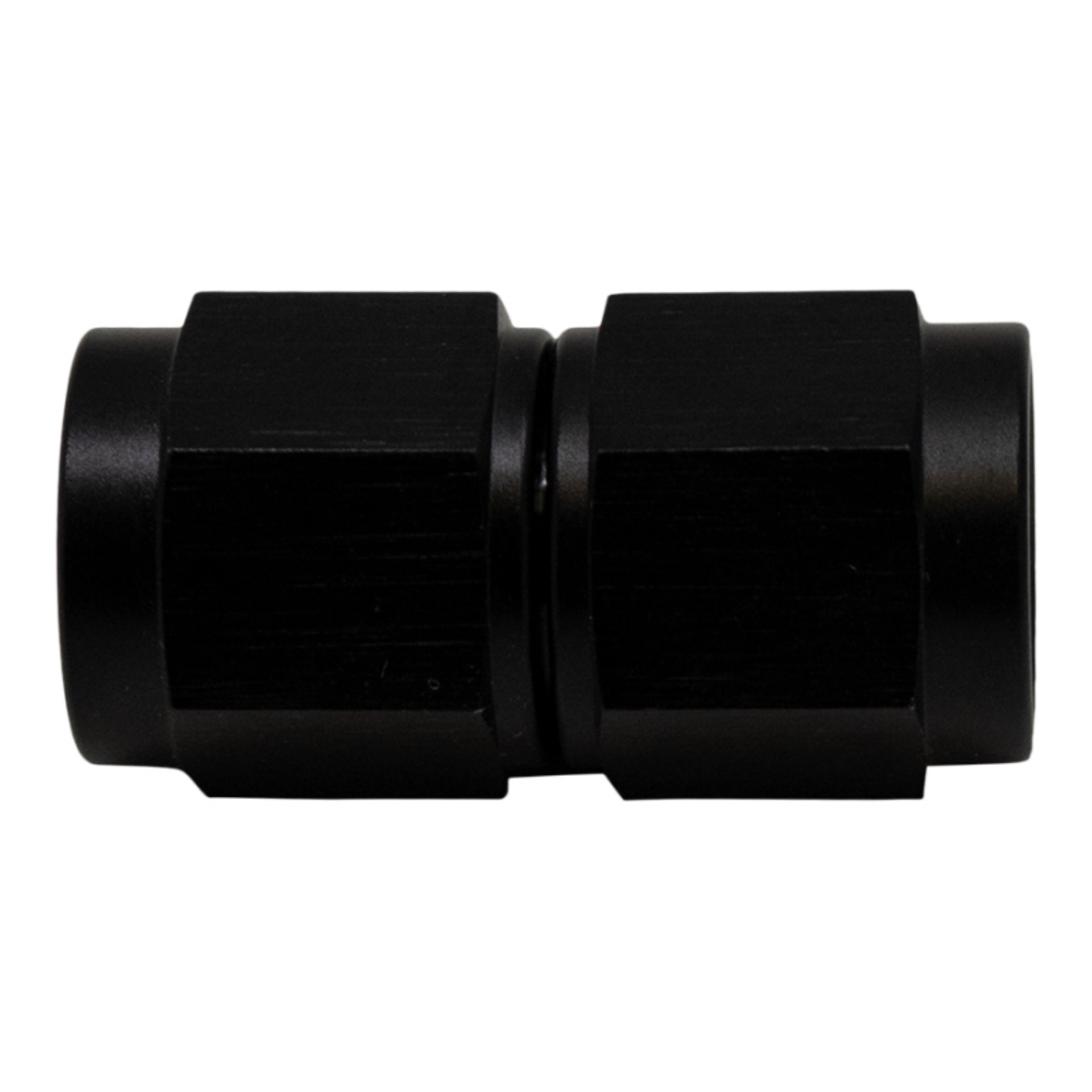Picture of DeatschWerks 6AN Flare Female Swivel to 6AN Flare Female Swivel - Anodized Matte Black