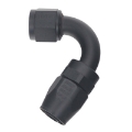 Picture of DeatschWerks 10AN Female Flare Swivel 120-Degree Hose End CPE - Anodized Matte Black