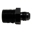 Picture of DeatschWerks 6AN Male Flare to 1-2in Male NPT Adapter - Anodized Matte Black
