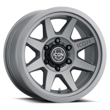 Picture of ICON Rebound SLX 17x8-5 6 x 135 6mm Offset 5-75in BS 87-1mm Bore Charcoal Wheel
