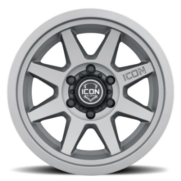 Picture of ICON Rebound 17x8-5 6x5-5 0mm Offset 4-75in BS 106-1mm Bore Charcoal Wheel