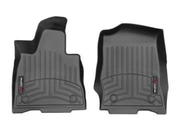 Picture of WeatherTech 2020+ Lincoln Aviator Front FloorLiner - Black