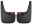 Picture of Husky Liners 19-22 Ford Ranger Rear Custom Mud Guards - Black