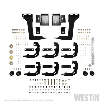 Picture of Westin 19-22 RAM 1500 CC 6-5ft Bed Excl- Classic PRO TRAXX 5 Oval W2W Nerf Step Bars - SS