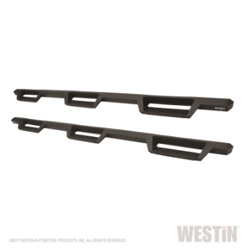 Picture of Westin 10-18 RAM 2500-3500 CC 8ft Bed Excl- Dually HDX Drop W2W Nerf Step Bars - Tex- Blk