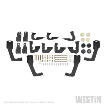Picture of Westin 10-18 RAM 2500-3500 CC 8ft Bed Excl- Dually HDX Drop W2W Nerf Step Bars - Tex- Blk
