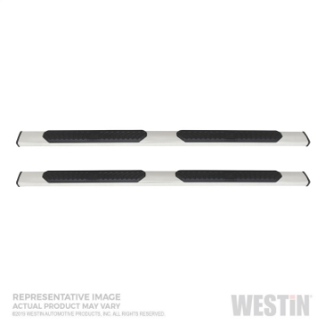 Picture of Westin 19-22 Chevrolet Silverado 1500 DC R5 Nerf Step Bars - SS