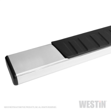 Picture of Westin 19-22 Chevrolet Silverado 1500 DC R7 Nerf Step Bars - SS