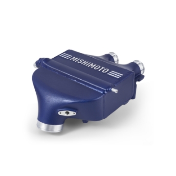 Picture of Mishimoto 15-20 BMW F8X M3-M4 Performance Air-to-Water Intercooler Power Pack - Frozen Dark Blue