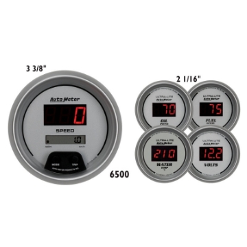 Picture of Autometer Ultra-lite Digital 5 Piece Set