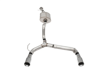 Picture of Corsa 21-25 Ford Bronco 2-7L 2-Door 2-75in Cat-Back Dual Rear Exhaust w-4in Straight-Cut Polish Tips