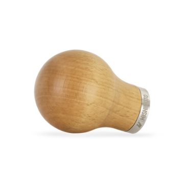 Picture of Mishimoto Round Steel Core Wood Shift Knob - Beech
