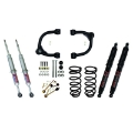 Picture of Skyjacker 3in Upper A-Arm Kit w- Performance Struts & Rear Coils Black MAX Shocks