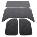 Picture of DEI 11-18 Jeep Wrangler JK 4-Door Boom Mat Headliner - 4 Piece - Black