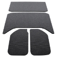 Picture of DEI 11-18 Jeep Wrangler JK 4-Door Boom Mat Headliner - 4 Piece - Black