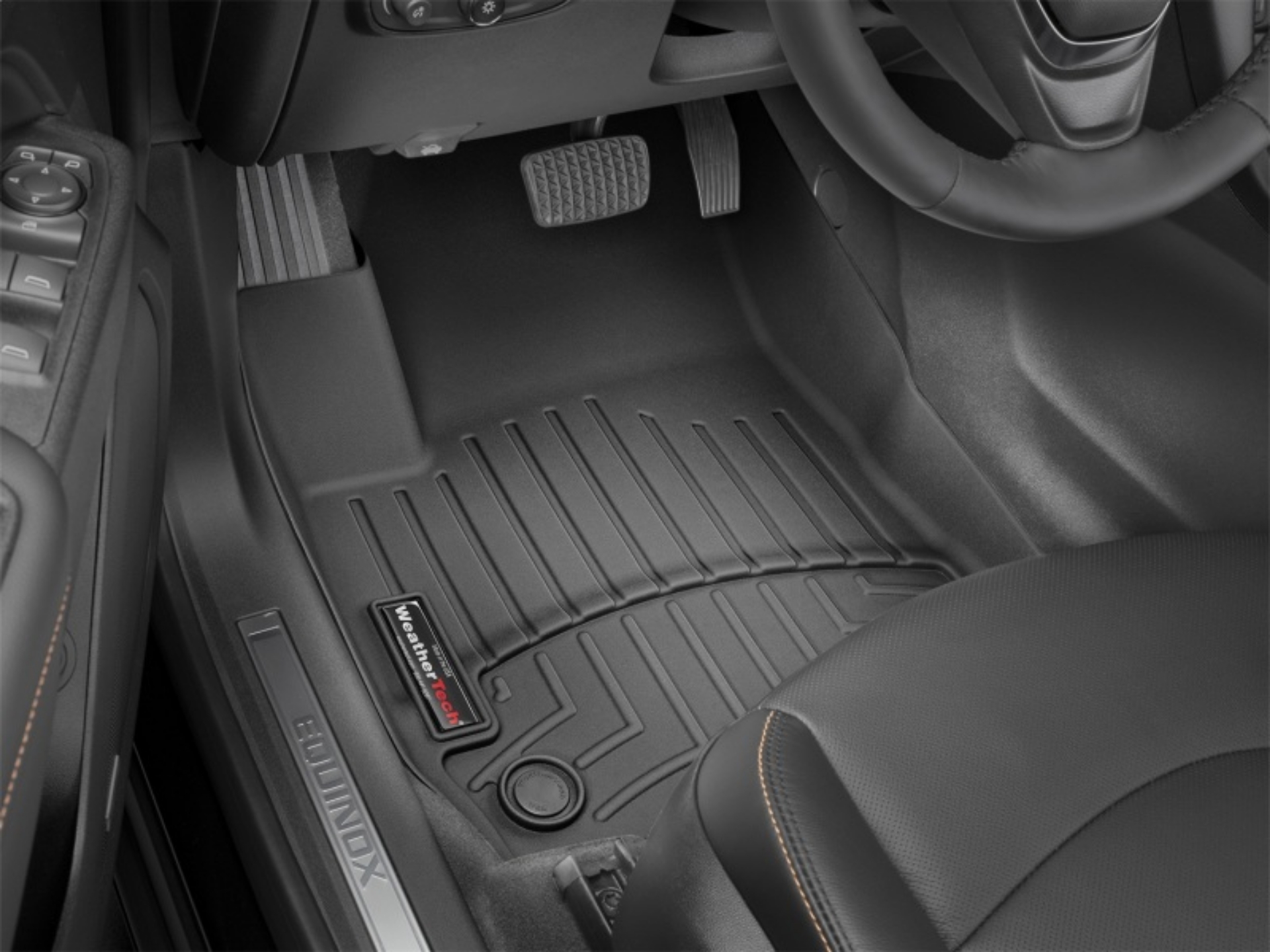 Picture of WeatherTech 2023 Nissan Rogue Front FloorLiner - Black