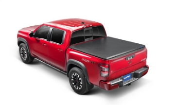 Picture of Lund 2022+ Nissan Frontier 5ft- Bed Genesis Elite Roll Up Tonneau Cover - Black