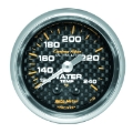 Picture of Autometer Carbon Fiber 52mm 120-240 Deg F Mechanical Water Temp Gauge