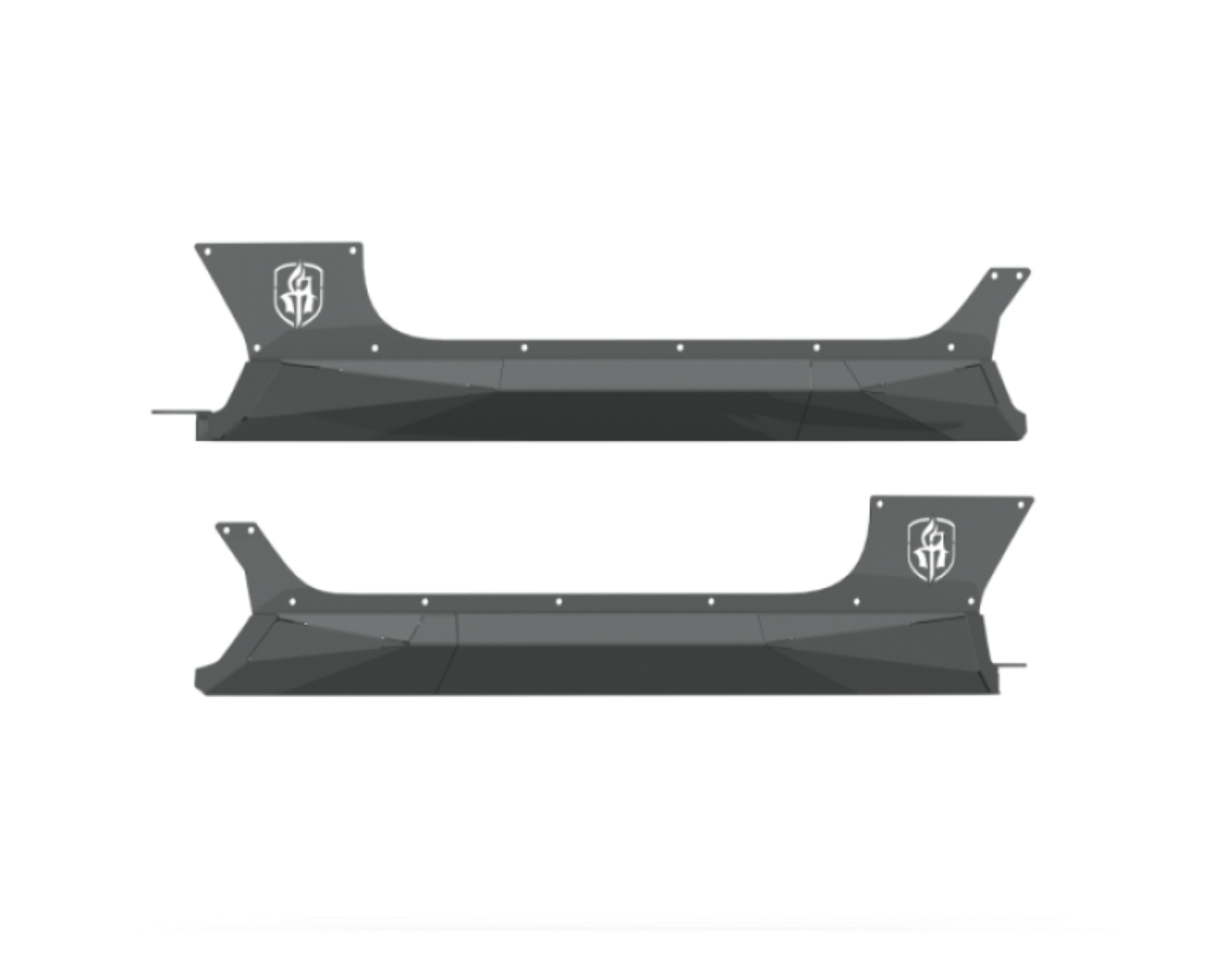 Picture of Road Armor 2018+ Jeep Wrangler JL 2-Door Stealth Rocker Guards - Tex Blk