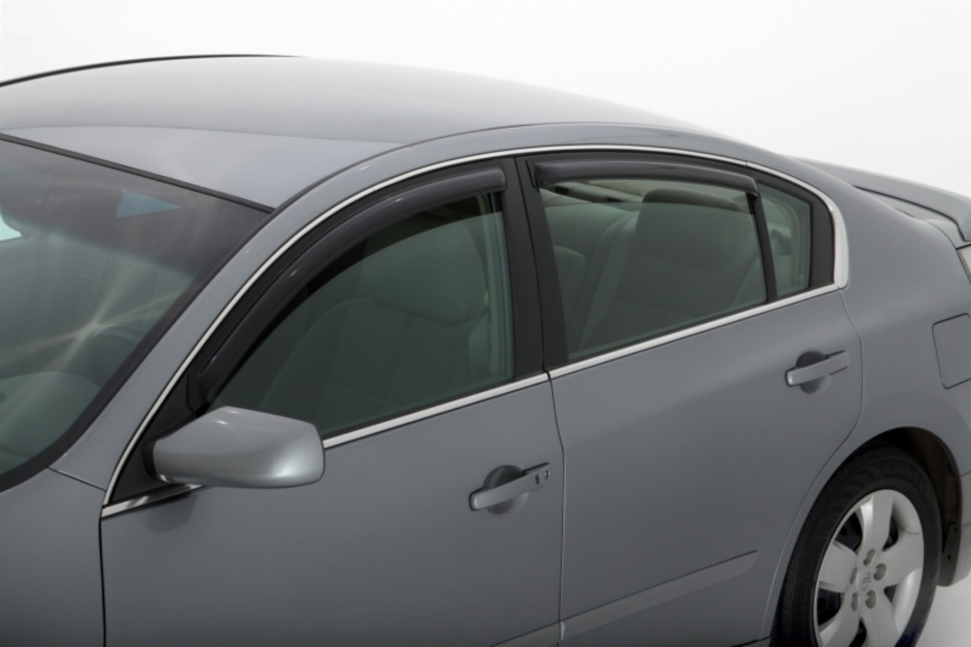 Picture of AVS 21-22 Hyundai Elantra Ventvisor Outside Mount Window Deflectors 4pc - Smoke