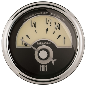 Picture of AutoMeter Gauge Fuel Level 2-1-16in- 73 Ohme to 10 Ohmf Elec Cruiser Ad