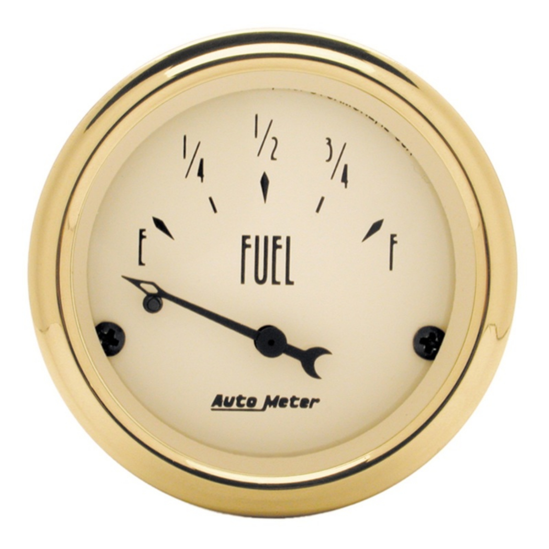 Picture of AutoMeter Gauge Fuel Level 2-1-16in- 0 Ohme to 30 Ohmf Elec Golden Oldies