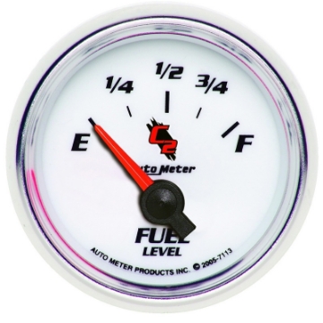 Picture of AutoMeter Gauge Fuel Level 2-1-16in- 0 Ohme to 90 Ohmf Elec C2