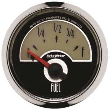 Picture of AutoMeter Gauge Fuel Level 2-1-16in- 0 Ohme to 90 Ohmf Elec Cruiser