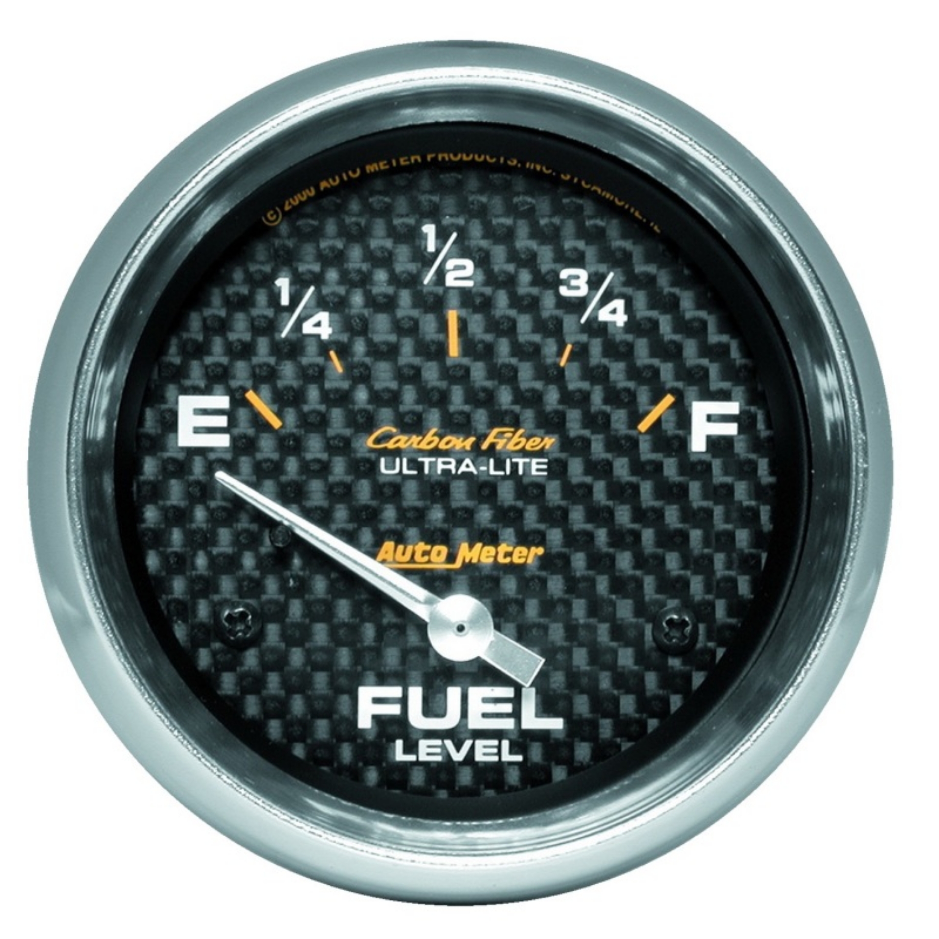 Picture of AutoMeter Gauge Fuel Level 2-5-8in- 240 Ohme to 33 Ohmf Elec Carbon Fiber