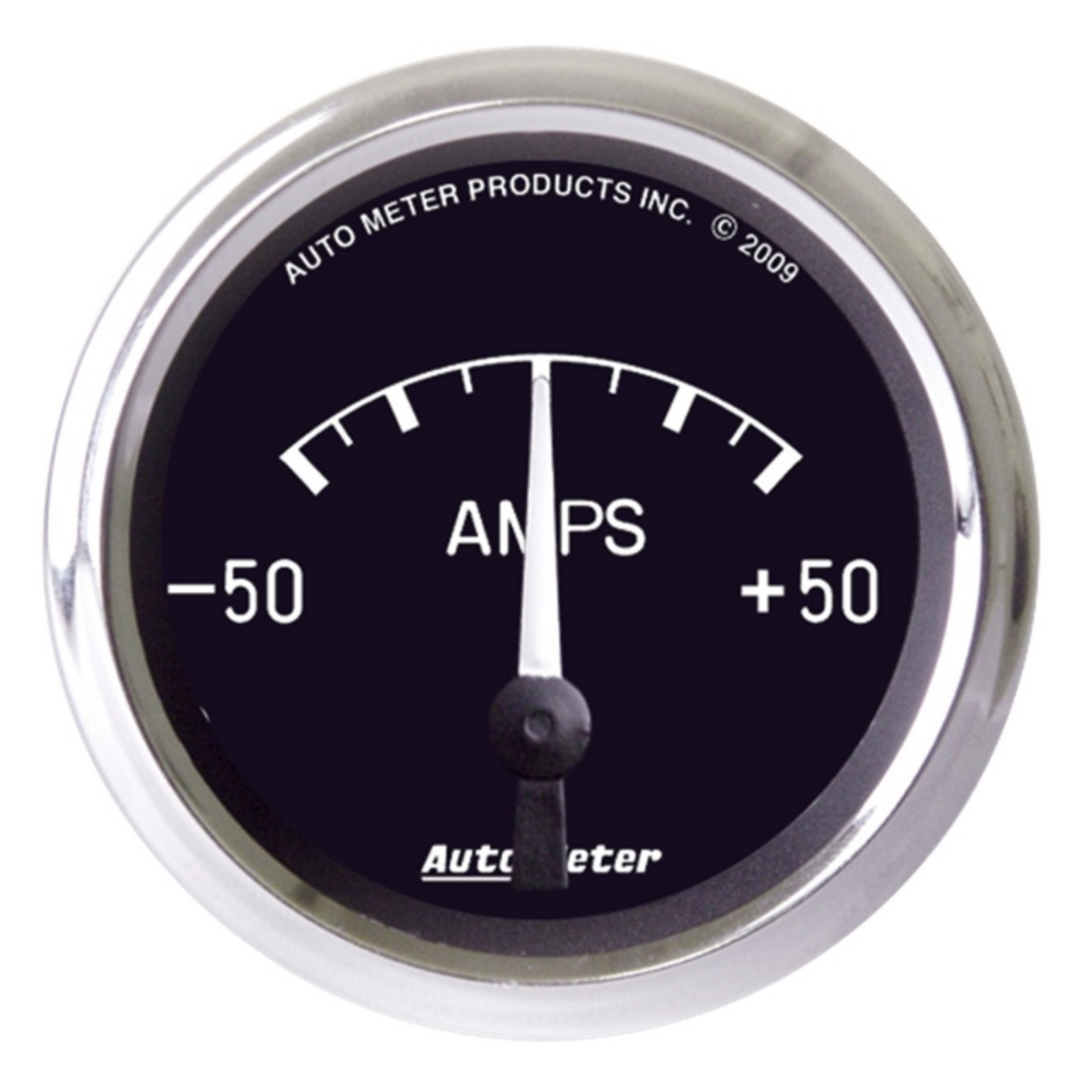Picture of AutoMeter Gauge Ammeter 2-1-16in- 50A Electric Cobra