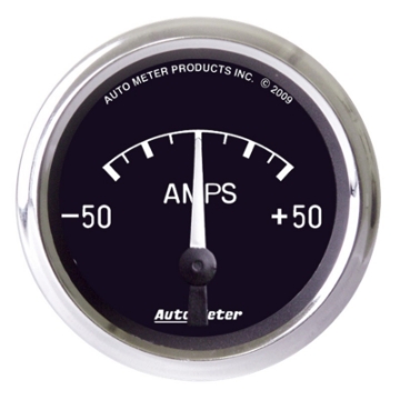 Picture of AutoMeter Gauge Ammeter 2-1-16in- 50A Electric Cobra