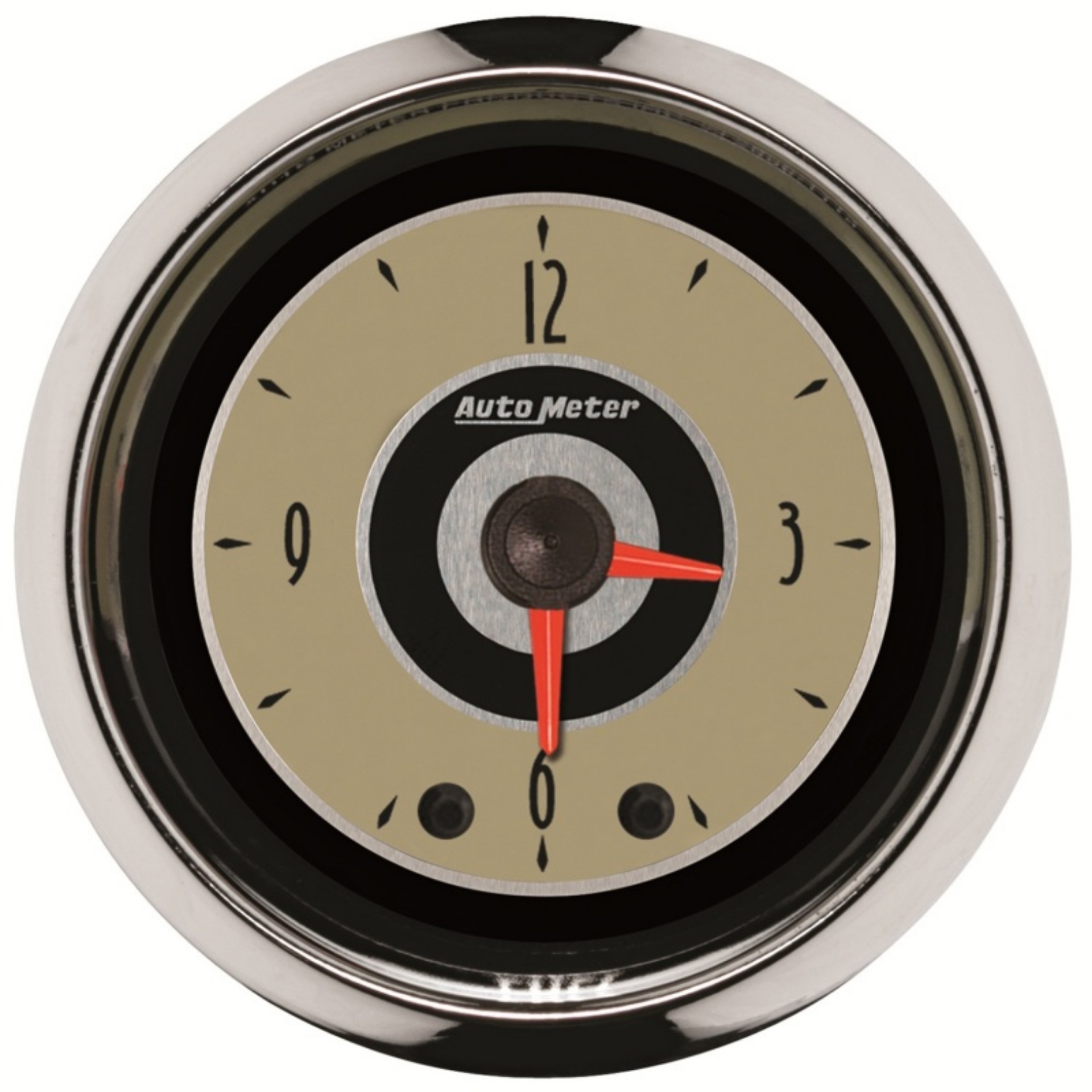 Picture of AutoMeter Gauge Clock 2-1-16in- 12HR Analog Cruiser