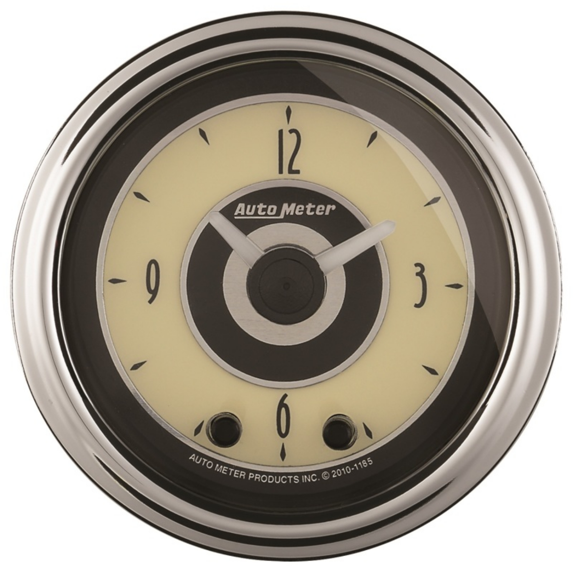 Picture of AutoMeter Gauge Clock 2-1-16in- 12HR Analog Cruiser Ad