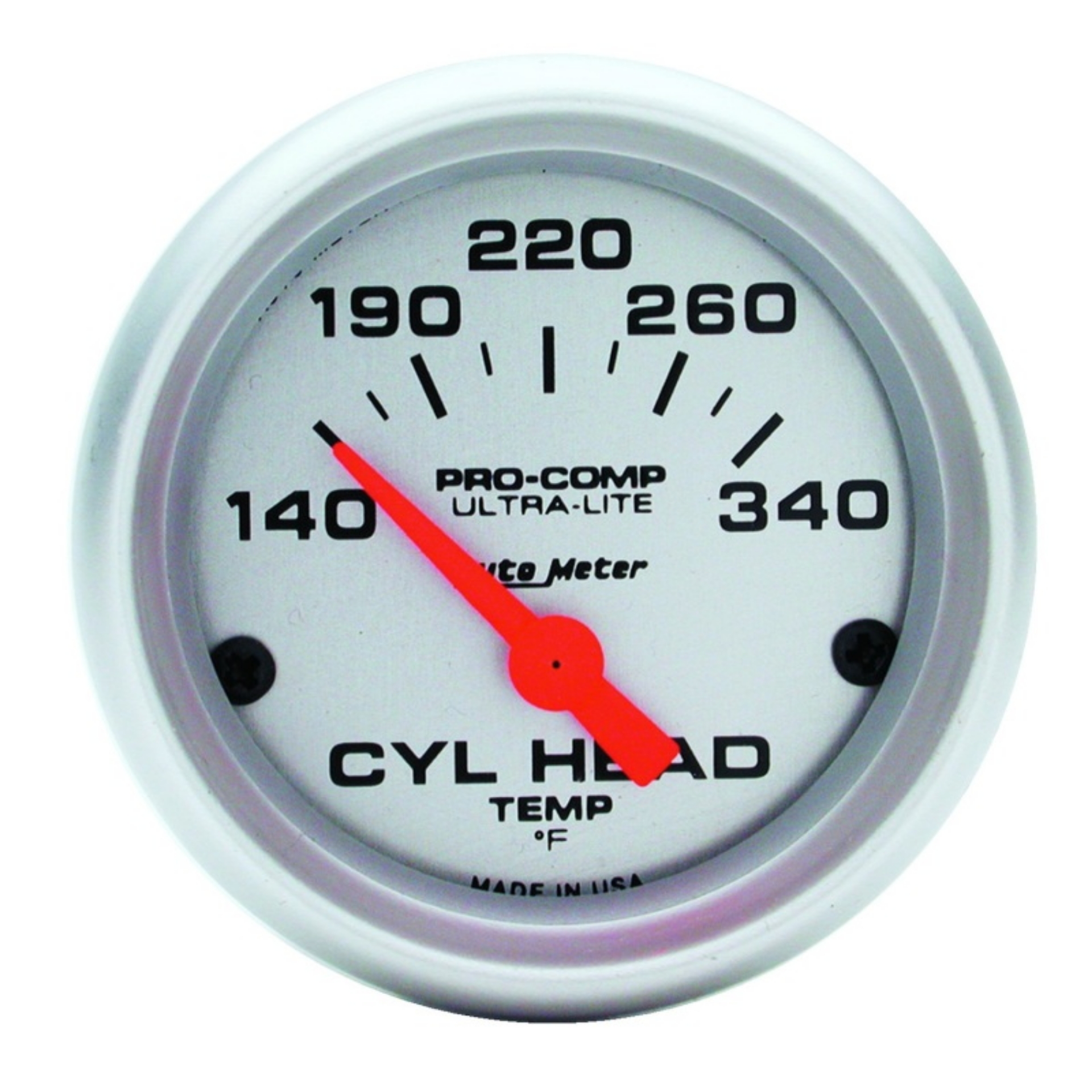 Picture of AutoMeter Gauge Cylinder Head Temp 2-1-16in- 140-340 Deg- F Electric Ultra-Lite