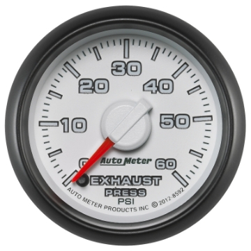 Picture of AutoMeter Gauge Exhaust Press- 2-1-16in- 60PSI Stepper Motor Ram Gen 3 Factory Match